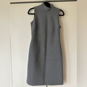 J.McLaughlin mock neck A-line dress